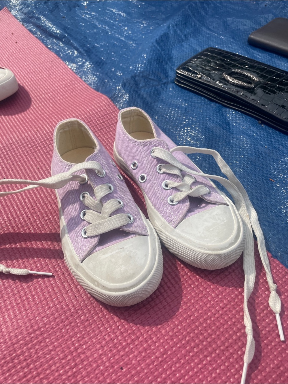 Purple Kids Sneakers